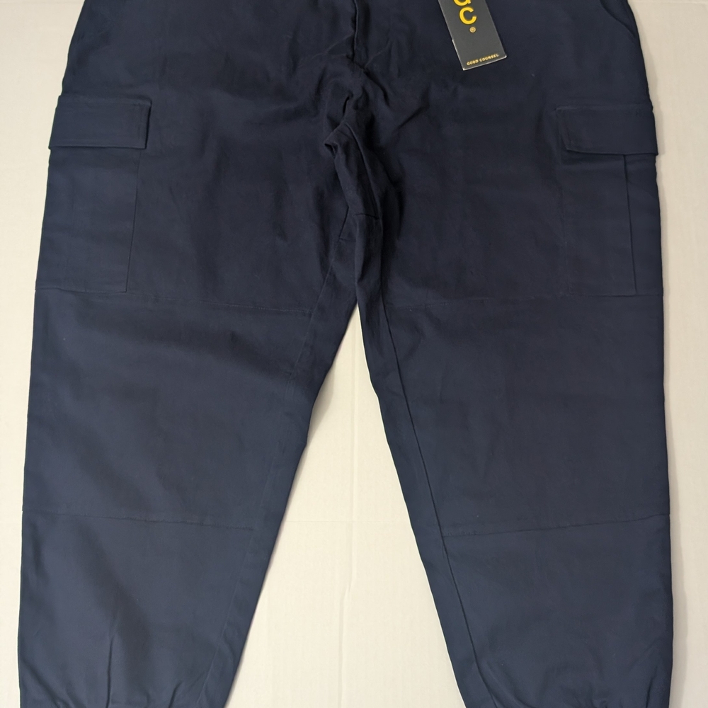 Men's Navy Cargo Pants